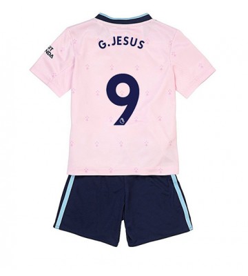 Arsenal Gabriel Jesus #9 Tredjedraktsett Barn 2022-23 Kortermet (+ Korte bukser)